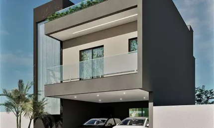 Residencial foggiatto - sobrado de luxo no condomínio foggiatto - 150m² + terraço 54m²