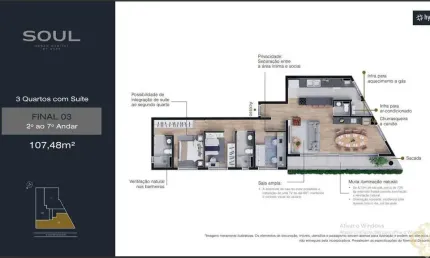 Soul urban habitat - apartamento à venda no bairro boa vista - curitiba/pr