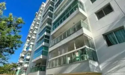 Apartamento para venda com 2 quartos e 1 suíte no Alphaville decorado com porteira fechada