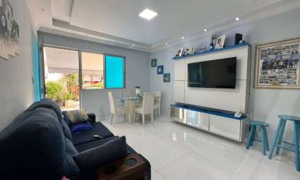 Casa em condomínio duplex com 2 quartos e 2 suítes e dependência completa em Pituaçu para venda com infraestrutura