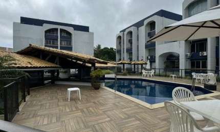 Apartamento tipo village com 1 quarto e 2 banheiro 1 vaga de garagem com infraestrutura completa próximo praia