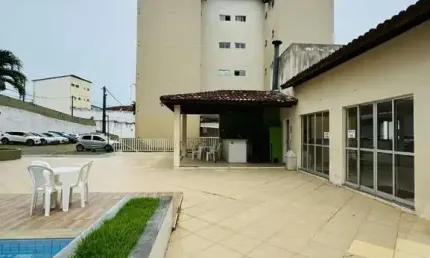 Apartamento com 2 quartos e 1 suíte varanda 1 vaga de garagem infraestrutura completa em Lauro de Freitas para venda no condomínio Jardins Lauro