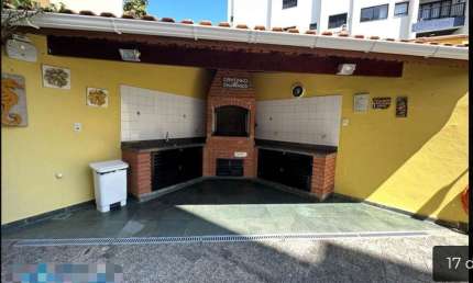 Apartamento com 3 quartos para alugar no Tombo, Guarujá 