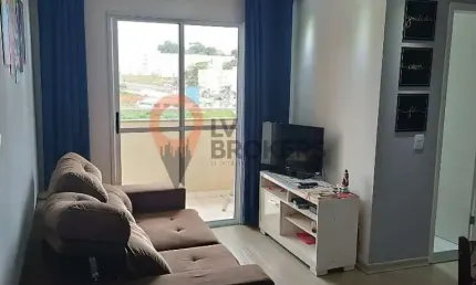 Apartamento à venda em Mogi das Cruzes-SP, Vila Cintra: 2 quartos, 2 salas, 1 banheiro, 1 vaga, 50m².