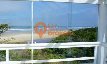 CASA RESORT COM VISTA PARA O MAR CONDOMÍNIO CONDOMINIO COSTA DO SOL 06 QUARTOS SUITES BERTIOGA
