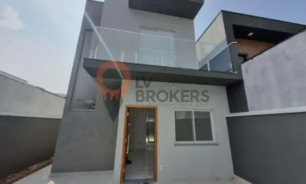 Lindo sobrado  à venda em mogi das cruzes - villa di cesar - 3 quartos, 1 suíte, 2 salas, 3 banheiros, 2 vagas, 130m².