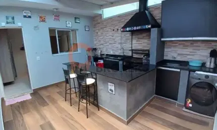 Casa em Condomínio à Venda em Mogi das Cruzes-SP - Villa Di Cesar -  2 Quartos, 1 Sala, 2 Banheiros, 1 Vaga de Garagem  65m² de Área