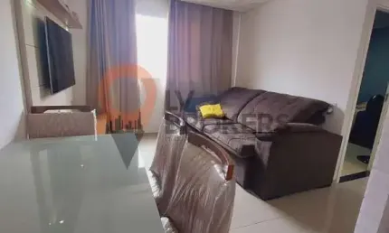 Apartamento à venda em suzano-sp, bairro caxangá: 2 qtos, 1 sala, 1 banheiro, 1 vaga garagem, 45m². confira!