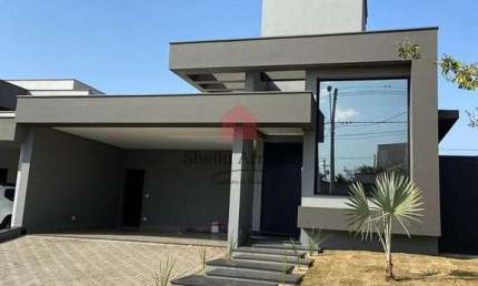 Casa térrea nova para venda no Cond. Residencial Damha II, localizado no bairro Ondas, em Piracicab
