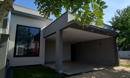 Casa térrea nova, no Residencial Mônaco, Agua Branca, Piracicaba SP