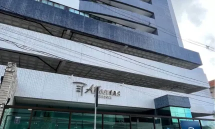 Alugo apartamento no edifício athenas com 1 quarto mobiliado