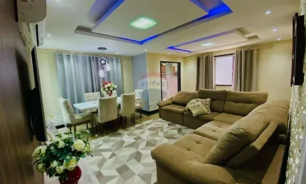 ÚNICO - Porteira fechada - Triplex de Alto Padrão no Centro de São Gonçalo - 4 quartos - 4 vagas 300m²