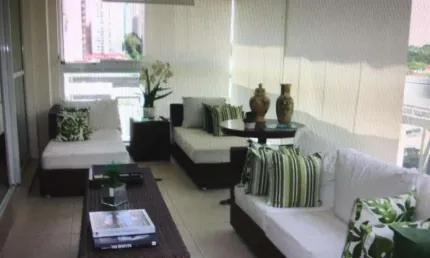 Apartamento com 4 quartos à venda na Avenida Chibarás, Moema, São Paulo