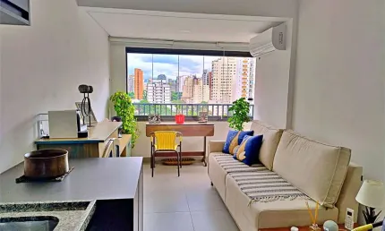 Apartamento com 1 quartos à venda em Indianópolis - SP