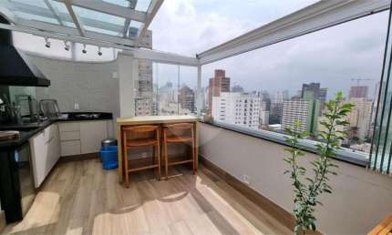 Cobertura com 2 quartos à venda na Rua Joaquim Antunes, Pinheiros, São Paulo
