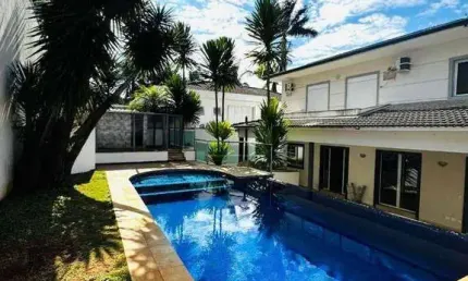 Casa com 5 dormitórios para alugar, 570 m² por R$ 21.000,00 - Tamboré - Santana de Parnaíba/SP