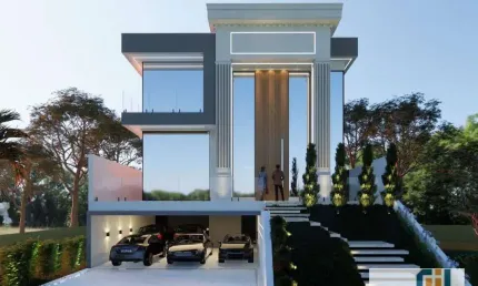 Casa em construção à venda no residencial gênesis ii