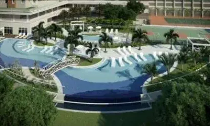 Apartamento mobiliado para venda no boulevard tamboré