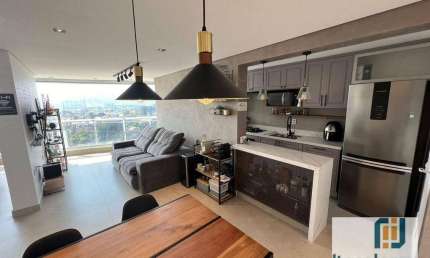Apartamento mobiliado para locação no Wave Alphaville