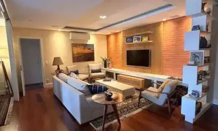 Apartamento mobiliado à venda no boulevard tamboré - com opção sem mobília