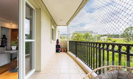 Apartamento com 3 dormitórios à venda, 139 m² por r$ 1.380.000,00 - tamboré - santana de parnaíba/sp
