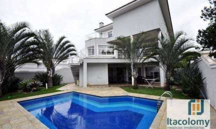 Casa com 5 dormitórios, 598 m² - venda por R$ 6.800.000 ou aluguel por R$ 26.680/mês - Residencial Zero - Santana de Parnaíba/SP