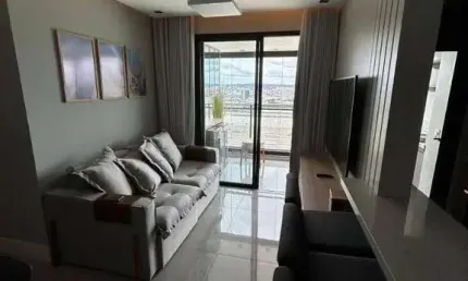 Apartamento com 2 dormitórios para alugar, 88 m² por R$ 10.600,00/mês - Tamboré - Barueri/SP
