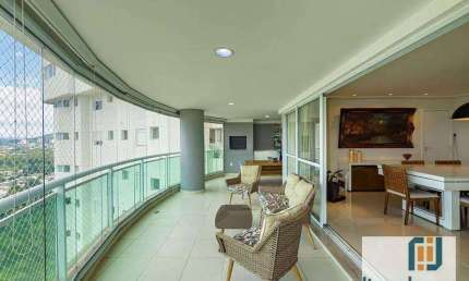 Apartamento com 3 dormitórios para alugar, 261 m² por R$ 20.000,02/mês - Alphaville - Barueri/SP