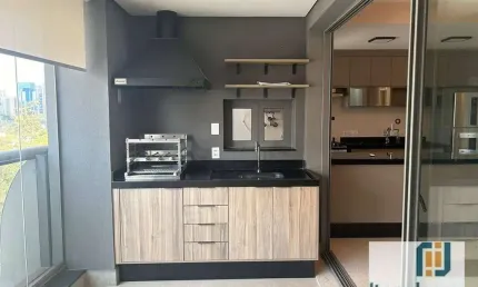 Apartamento com 2 dormitórios para alugar, 95 m² por R$ 11.554/mês - Alphaville - Barueri/SP