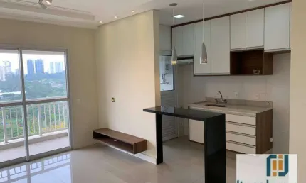 Apartamento com 2 dormitórios para alugar, 66 m² por R$ 5.900/mês - Empresarial 18 do Forte - Barueri/SP