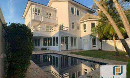 Casa, 600 m² - venda por R$ 4.200.000,00 ou aluguel por R$ 17.200,00/mês - Residencial Dez (Alphaville) - Santana de Parnaíba/SP
