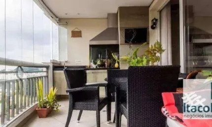 Apartamento com 3 dormitórios à venda, 122 m² por r$ 1.490.000 - tamboré - santana de parnaíba/sp