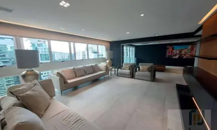 Apartamento com 3 dormitórios para alugar, 258 m² por R$ 27.650/mês - Edifício Vogue - Alphaville - Barueri/SP
