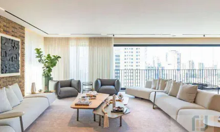Apartamento mobiliado à venda no le parc itaim bibi