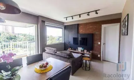 Apartamento com 1 dormitório à venda, 53 m² por R$ 670.000 - Cond Acqua Park Resort -Alphaville- Barueri/SP