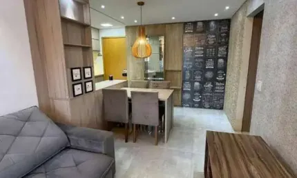 Apartamento mobiliado para locação no Novare, Alphaville