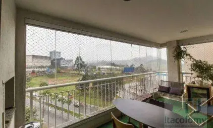 Apartamento com 3 dormitórios à venda, 132 m² por R$ 1.600.000 - Tamboré Polo Empresarial - Santana de Parnaíba/SP