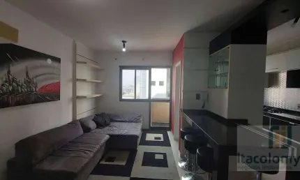 Apartamento Duplex com 1 dormitório à venda, 68 m² por R$ 615.000 - Edifício Duplex House - Alphaville -Barueri/SP