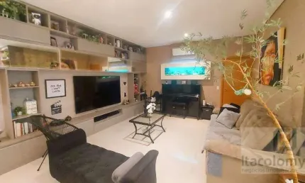 Apartamento garden com 3 dormitórios à venda, 242 m² por r$ 3.500.000 - edifício boulevard tamboré - alphaville - santana de parnaíba/sp