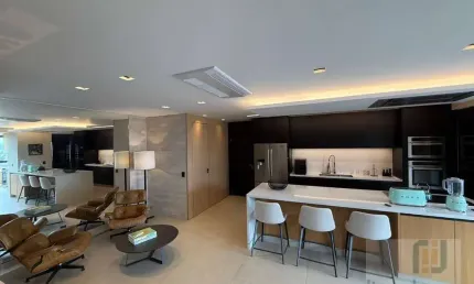 Apartamento mobiliado e decorado com 2 dormitórios, 112 m² - venda por R$ 2.100.000 ou aluguel por R$ 19.355/mês - Edifício Present - Barueri/SP
