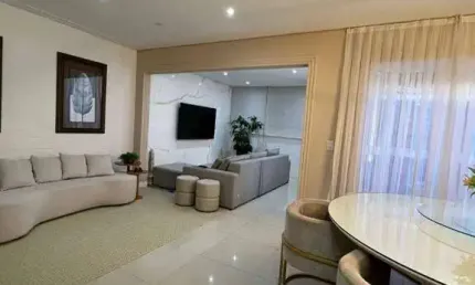 Casa semi mobiliada para locação no residencial tamboré 4