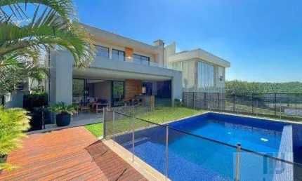 Casa com 4 dormitórios à venda, 445 m² por R$ 6.400.000 - Gênesis 2 - Alphaville - Santana de Parnaíba/SP