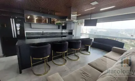 Apartamento com 1 dormitório para alugar, 70 m² por R$ 10.000,00/mês - Edifício Novare - Barueri/SP