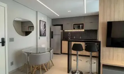 Apartamento  mobiliado e decorado com 1 dormitório para alugar, 40 m² por R$ 6.613/mês - Edifício Fiori - Barueri/SP