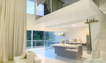 Apartamento Duplex com 1 dormitório à venda, 95 m² por R$ 960.000,00 - Tamboré - Barueri/SP