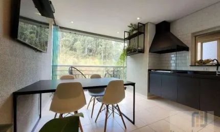 Apartamento com 3 dormitórios para alugar, 123 m² por r$ 15.000,02/mês - tamboré - santana de parnaíba/sp