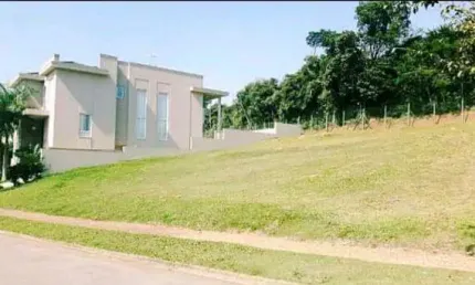 Terreno em condomínio fechado à venda na Avenida Gêmini, Alphaville, Santana de Parnaíba