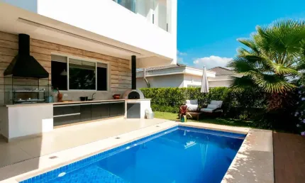 Casa em condomínio fechado com 4 quartos à venda na Alameda Libra, Alphaville, Santana de Parnaíba