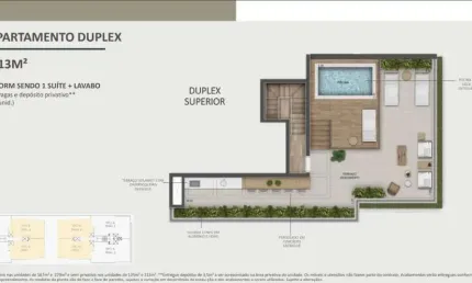 Apartamento duplex com 3 dormitórios à venda, 213 m² por r$ 1.620.000 - alpha one ekko - santana de parnaíba/sp