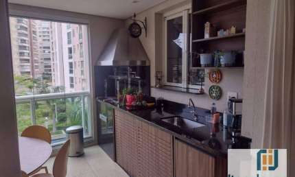 Apartamento com 2 dormitórios à venda, 122 m² por R$ 1.500.000,00 - Tamboré - Santana de Parnaíba/SP
